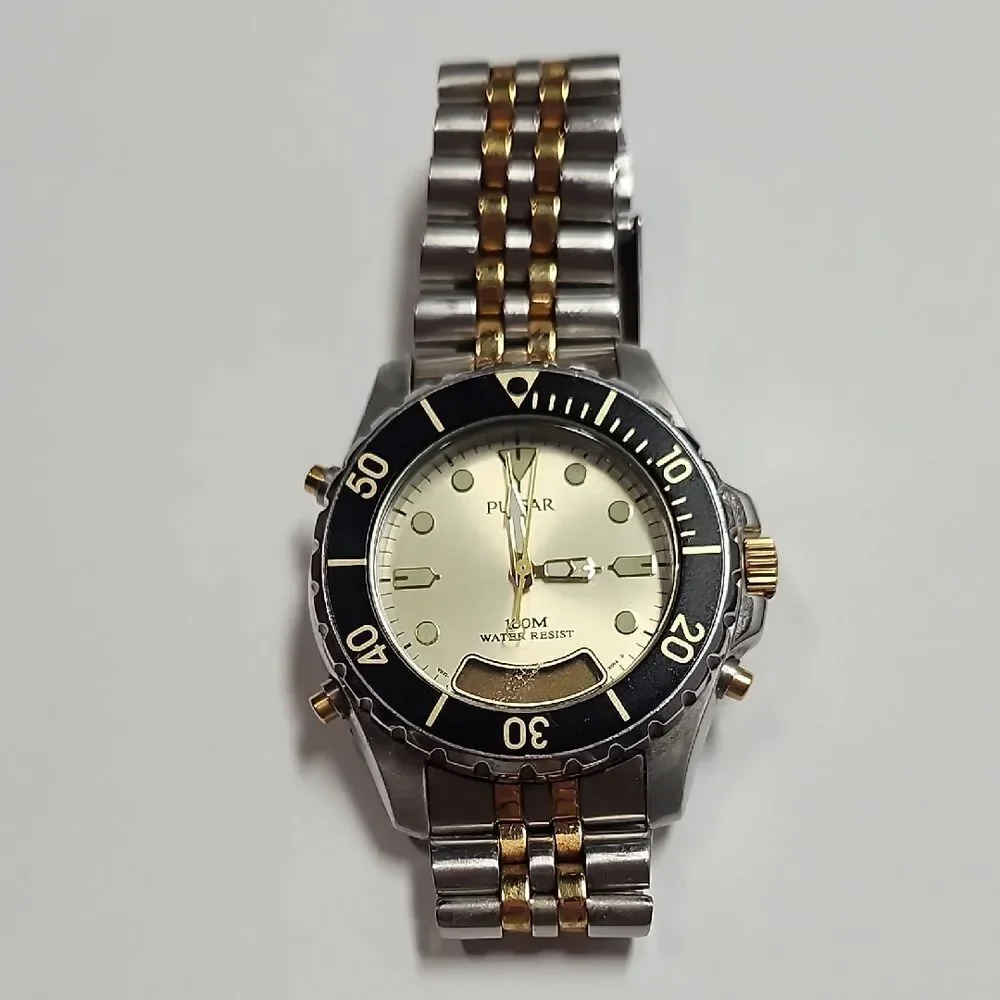 Seiko Pulsar Pilot & Diver Style V071-X010